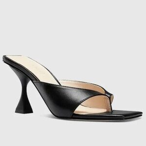 *FEMME LA The Venice Mule in Black